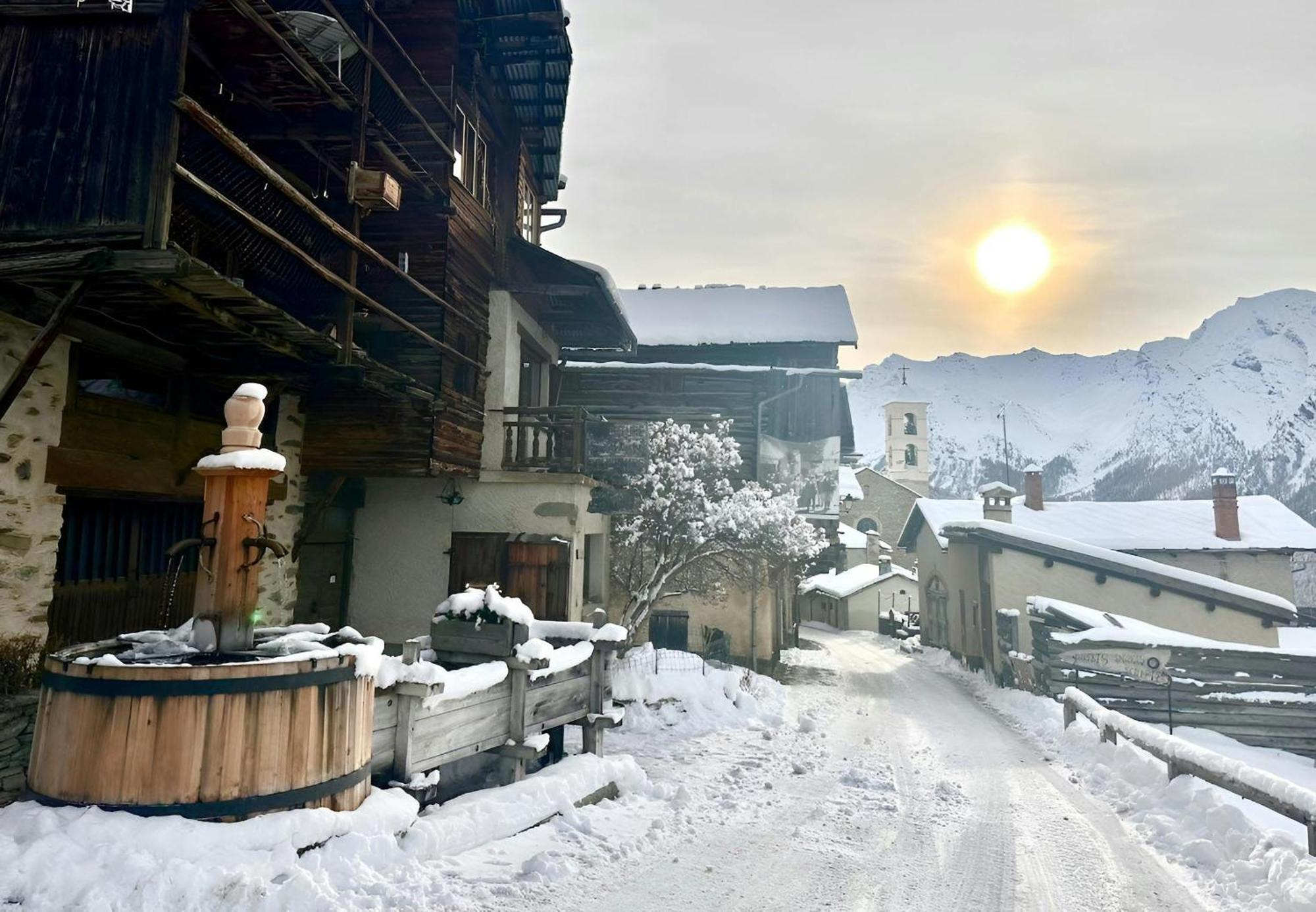 Saint-VérandCasa-La Lobio Foot Of The Slopes Breathtaking Views 4Pアパートメント エクステリア 写真